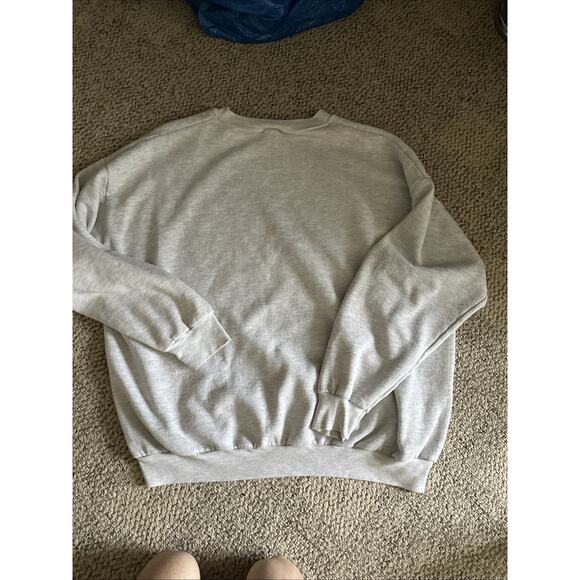 Vintage Lee Seaworld Fleece Sweatshirt Crewneck Dolphins Graphic Gray Size 2XL - Picture 6 of 6